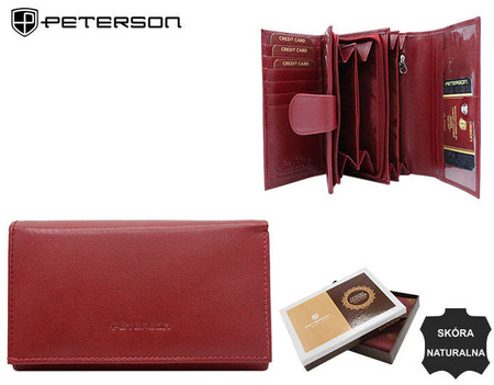 PETERSON PTN RD-21-GCLS RFID leather wallet