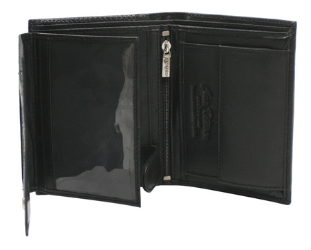 Portfel męski skórzany PTN N4-DOT Black