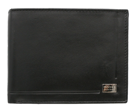 Men's Leather Wallet CPR-06-NBAR Black
