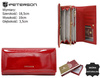 PETERSON PTN 42122-SBR RFID leather wallet