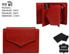 WOMEN'S leather wallet RD-01-GCL-NL Red