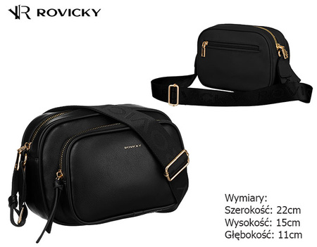 Torebka damska PU R-TOR-ALE-14 Black