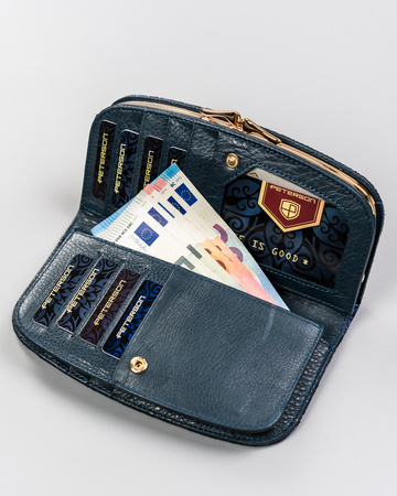 PETERSON PTN 42123-ONBF RFID leather wallet