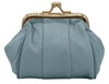 Portmonetka skórzana 662 L.Blue