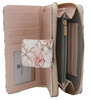 Portfel damski PU PTN 76116-F8 Beige flower 03