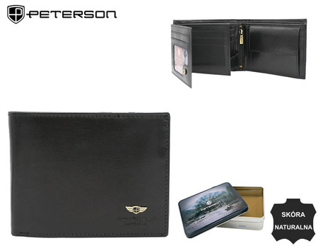 Portfel skórzany PTN 22306-VT Black
