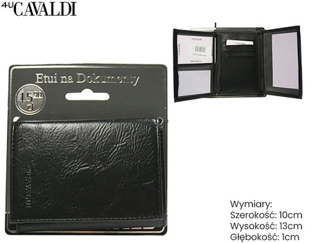 Etui na dokumenty na blistrze F18-PAL50 Black
