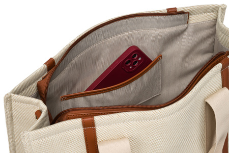 Torebka płócienna PTN CAN-04 Nat-Brown