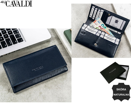 CAVALDI RD-23-GCL RFID leather wallet