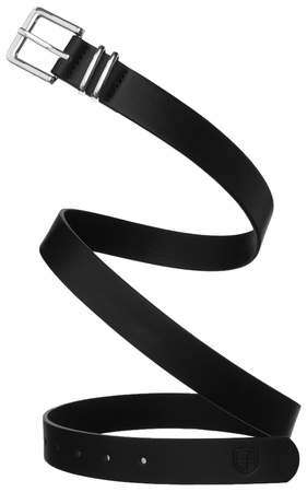 Pasek damski wąski PTN STU-17S1 Black