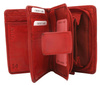 Portfel damski skórzany R-N109-ZPT Red