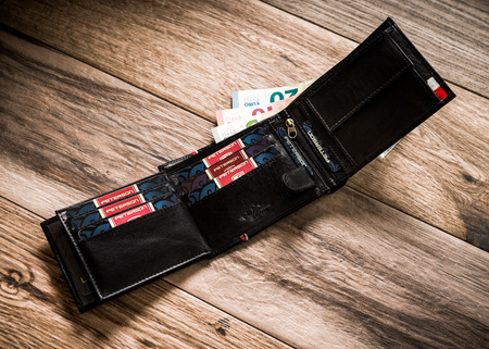 PETERSON PTN 304P-02 RFID leather wallet