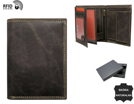 Leather men wallet N4-CHM-NL
