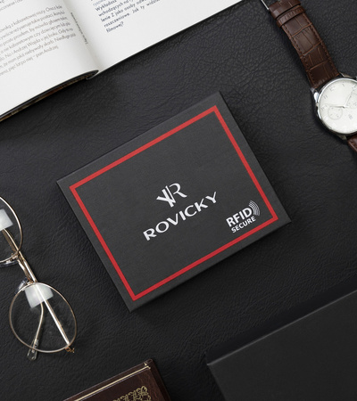 ROVICKY N993-RVTS RFID leather wallet