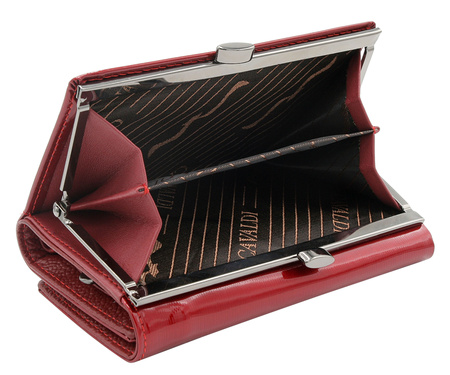 Portfel damski skórzany H23-2-SH9 Red