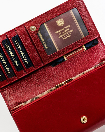 Portfel skórzany RFID PETERSON PTN PL-490