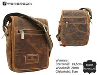 Torba skórzana PTN 504-TMH Tan