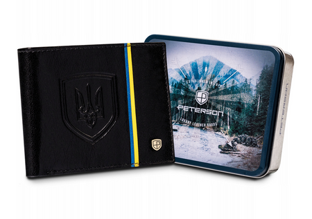 PETERSON PTN 1517-P-UP UA RFID leather wallet