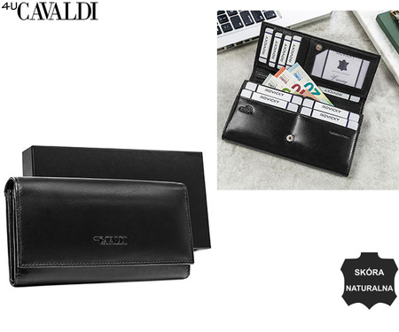 CAVALDI RD-23-GCL RFID leather wallet