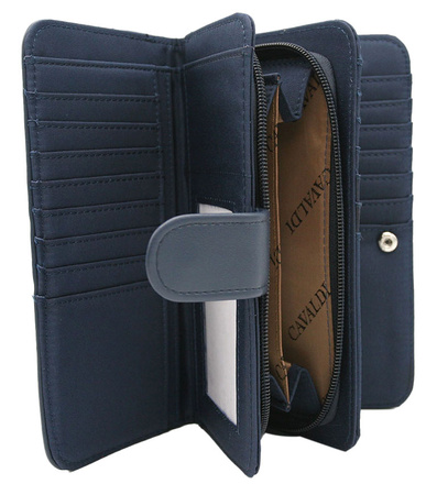 Portfel damski PU N113-APU-BL F.Navy