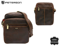 PTN TB-011-COM COGNA leather bag