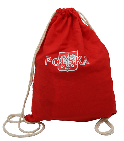 Worek z flagą polski