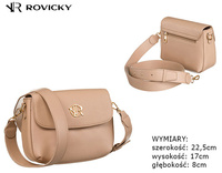 Torebka damska PU R-TOR-ALE-1 D.Beige