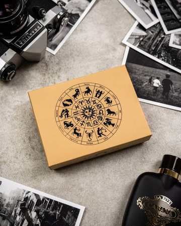 Portfel skórzany ze znakiem zodiaku Wagi N4-CHM-LIBRA Produkt bez rabatowy