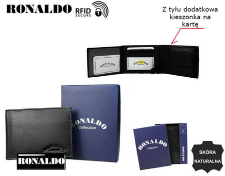 Men's leather wallet 0670-P-D