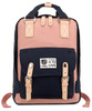 Plecak z poliestru PETERSON PTN 2023-7 Navy+Pink