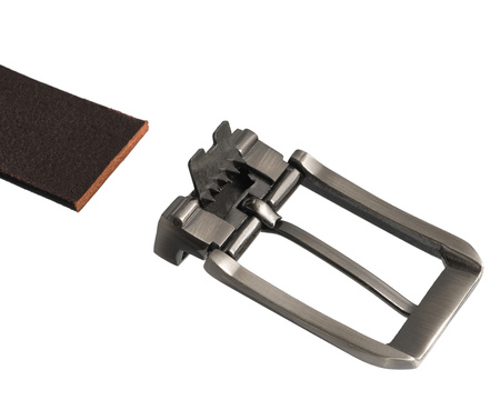 Pasek męski skórzany PTN LTP-BUF BLACK