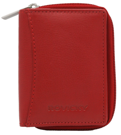 Portfel damski skórzany R-23-17-LFN Red