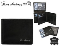 Leather wallet RFID PIERRE ANDREUS CPR-023-PA