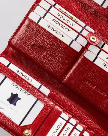 ROVICKY R-42522-SG RFID leather wallet