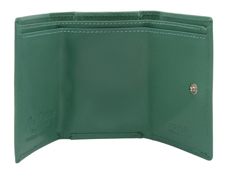 Portfel skórzany RFID PETERSON PTN RD-SWZX-86-MCL L.Blue