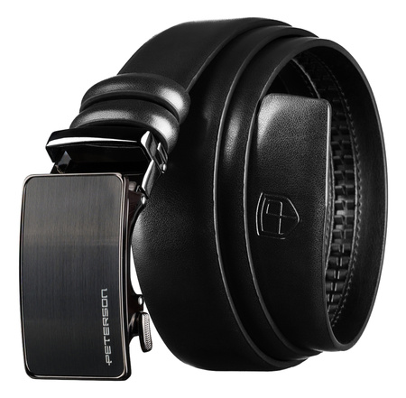 Pasek męski skórzany PTN A019-AB Black