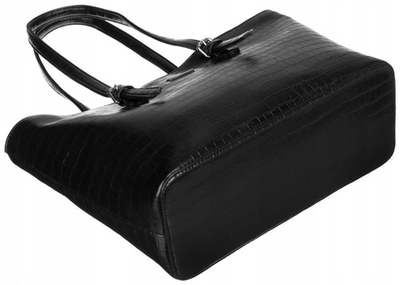 Torba z eko skóry PETERSON PTN IB-01-CRO-9427 Black