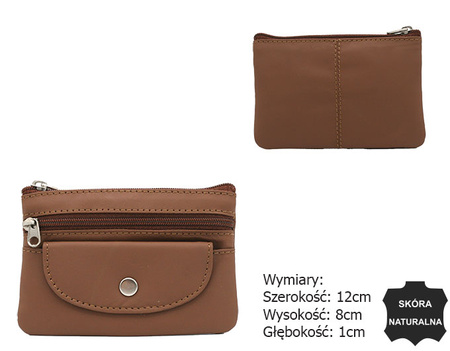 Skórzane etui na klucze 34801-ACL-1046 Tan&Fam