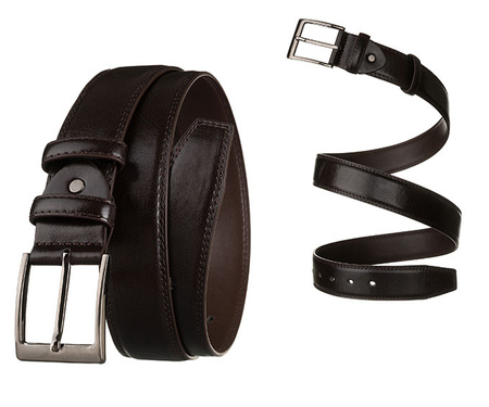 Pasek męski NL STU-01 Brown