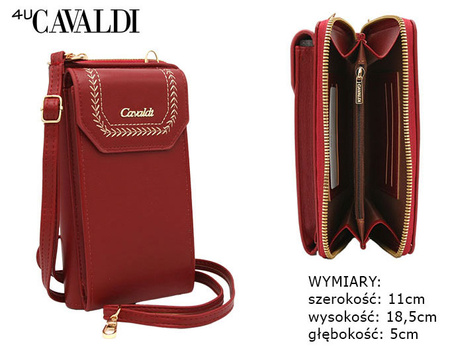 Torebko portfel M-15 Red