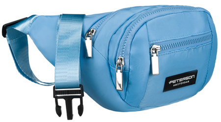 Saszetka nerka PTN POM-S01 L.Blue