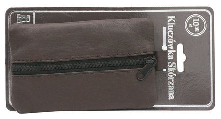 Skórzane etui na klucze KC-02-PDM D.Brown