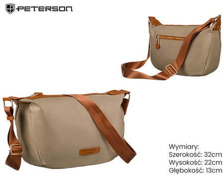 Torebka PTN JN-04 Khaki-Brown