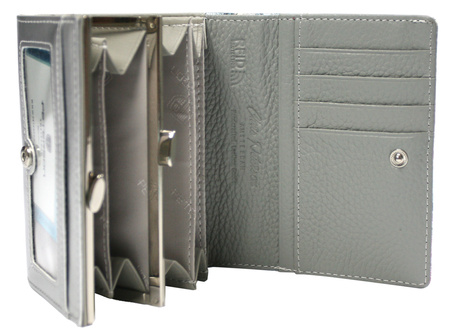 Portfel skóra + PU PTN PX30-1-NPK Blue