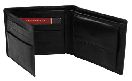Portfel męski skórzany PTN RM-22-BUF Black