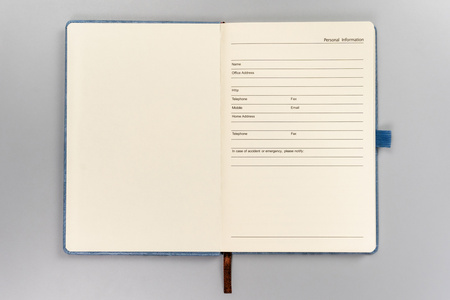 Notes w linie A5 Gray