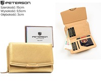 Portfel damski eko PTN 001-NF56 D.Beige