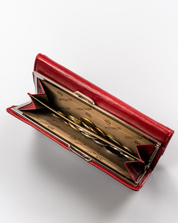 Portfel skórzany  PTN KA-23 Red