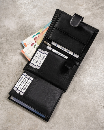 Leather wallet RFID ALWAYS WILD N4L-P-CCD-8127