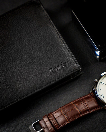 Portfel skórzany RFID ROVICKY N992-PZ-CCR-RFID